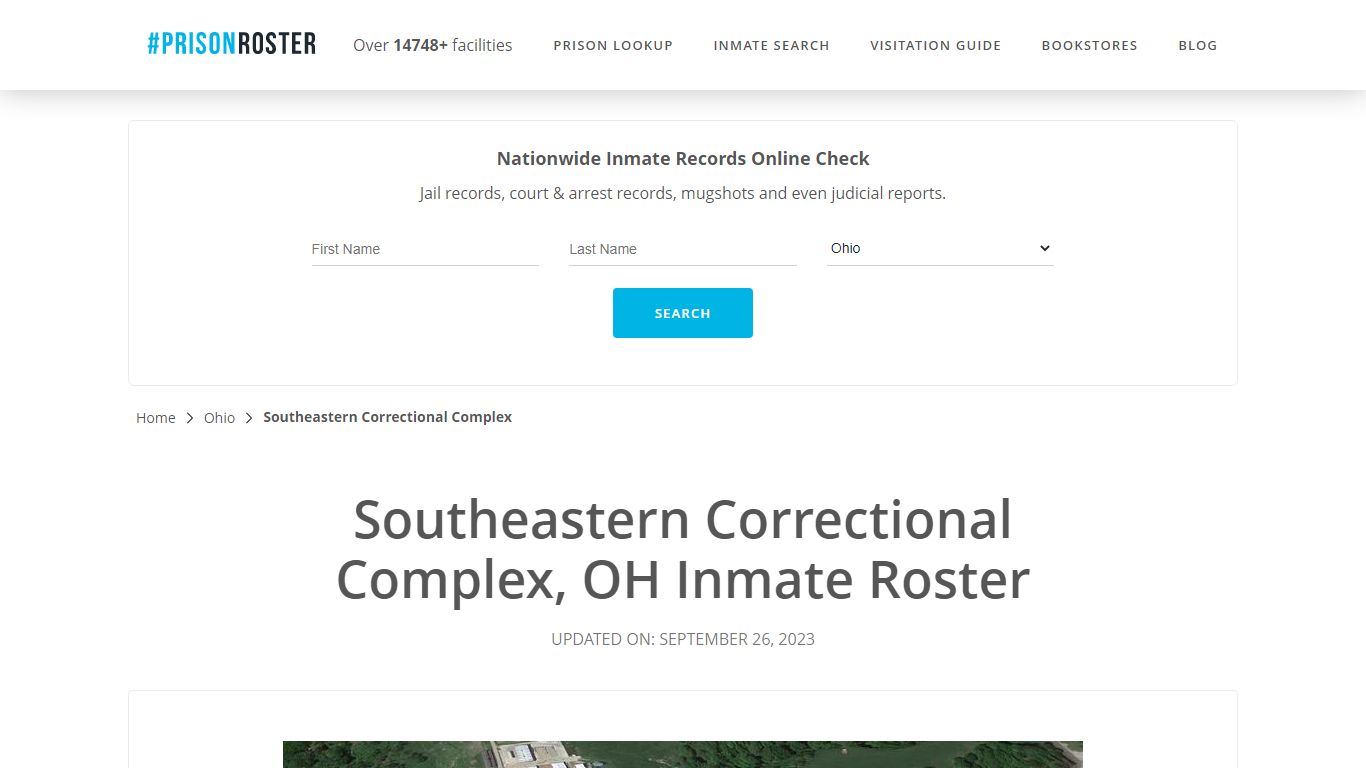 Southeastern Correctional Complex, OH Inmate Roster - Prisonroster
