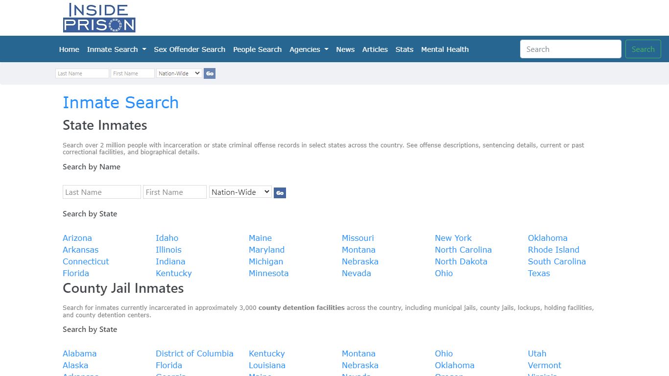 Inmates & Offenders in Southeastern Correctional Institution,